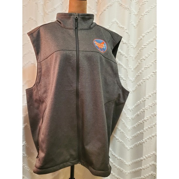 The North Face Other - The North Face Mens XXL Full Zip Vest Poultry Summit Badge Gray Vest